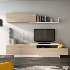Rack Modular Moderno Tv Mesa Factory Muebles Melamina Merida Promo - comprar online