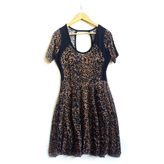 Vestido Animal Print M