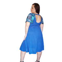 Vestido Volado Fiesta Blue - Concepto Artaud