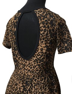 Vestido Animal Print M - Concepto Artaud