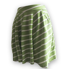 Pollera Rayada Verde 2XL