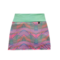 Pollera con Microshort Lineas