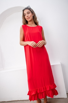 Vestido AMBAR Rojo -$16.380 trans.