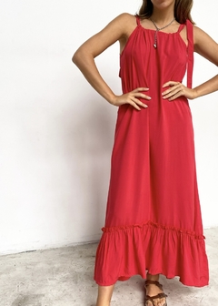 Vestido CARMELA Rojo -$16.020 trans.