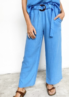 Pantalon TRINI Celeste -$20.775 trans. - comprar online