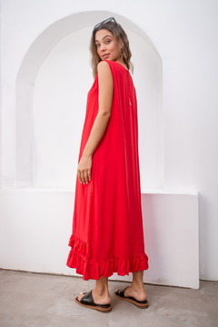 Vestido AMBAR Rojo -$16.380 trans. en internet