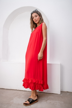 Vestido AMBAR Rojo -$16.380 trans. - comprar online