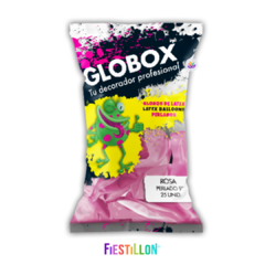 GLOBOS LATEX PERLADO ROSA 9" x25 - comprar online