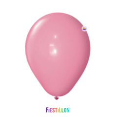 GLOBOS LATEX STANDARD ROSA 9" x50