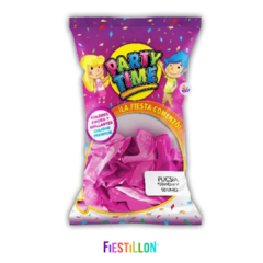 GLOBOS LATEX STANDARD FUCSIA 9"x50 - comprar online