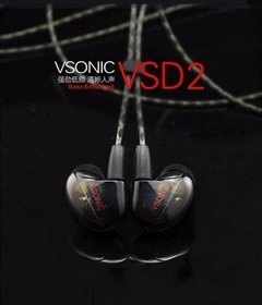 Fone In-ear Hi-fi Vsonic Vsd2 Monitor/palco Profissional - comprar online