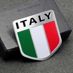 Emblema Badge Italy Aço Inox Adesivo Itália na internet