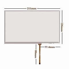 Touch Screen 9 Central Multimídia Hsd090idw1 At090tn10 12