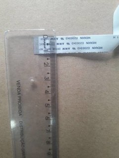 Cabo Flat 22 Vias 0,50mm Passe 1,1 Cm De Largura - TUDO PRA MULTIMIDIA