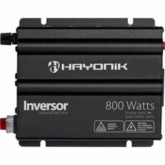 Inversor 800w 12vdc/220v Usb Onda Modif Cinza Escuro Hayonik