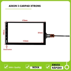 Touch Screen 175*100 7 Polegada 6pin gt911 chip Aikon I Carpad Xtrons Tq700l