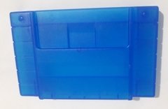 Case Carcaça Para Cartucho Super Nintendo Snes - Novo - Azul na internet