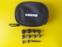 Case+borrachas+extrator Fone Shure Se215//se315/se425/se535