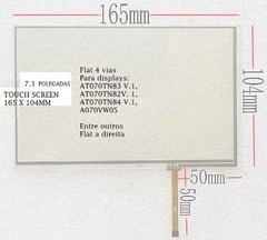 Tela Toque Touch Screen 7.1 Para Central Multimídia
