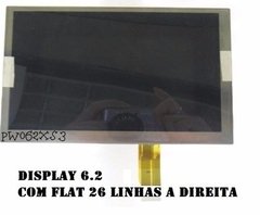 Display Tela Central Multimídia 6.2 Flat Lado Direito 26 Via