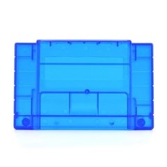 Case Carcaça Para Cartucho Super Nintendo Snes - Novo - Azul - comprar online