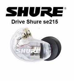 Capsula Transparente Fone Shure Se215 Lado Esquerdo Left