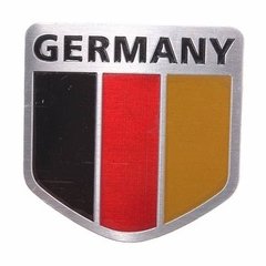Emblema Badge Germany Aço Inox Adesivo Alemanha Audi Bmw Vw - comprar online