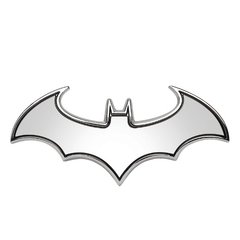 Emblema Batman 3d Alto Relevo Metal Dark Knight Batmóvel - comprar online