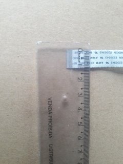 Cabo Flat 22 Vias 0,50mm Passe 1,1 Cm De Largura - comprar online