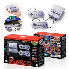 Mini Console Super Nintendo Classic Edition + 2 Controles + 21 Jogos (Digitais) Original na internet