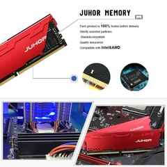 Ram ddr3 da memória do desktop de juhor memoria 4gb 8gb 1600mhz 1866mhz novos ram de dimm ddr3 com dissipador de calor na internet