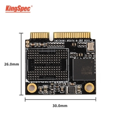 Kingspec-disco rígido ssd msata, tamanho médio, 120gb 240gb 256gb 512gb, disco rígido interno sata3, mini msata, para computador portátil dell m6700 asus - comprar online