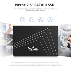 Netac 1tb SSD de 240 gb SATA SSD 120gb ssd de 480gb 128gb 256gb 512gb 2tb hdd 360gb Disco Rígido Interno Solid State Disk para Computador Portátil pc - TUDO PRA MULTIMIDIA