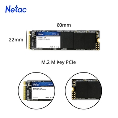 Netac ssd m2 nvme ssd 128gb 256gb 512gb 1tb ssd m.2 2280 pcie unidade de estado sólido interno para o desktop do portátil - comprar online