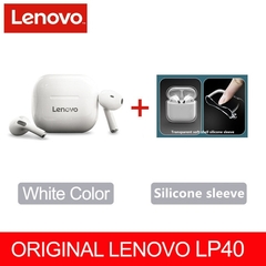 Original lenovo lp40 tws fones de ouvido sem fio bluetooth controle toque esporte fone estéreo para o telefone android - loja online