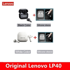 Original lenovo lp40 tws fones de ouvido sem fio bluetooth controle toque esporte fone estéreo para o telefone android