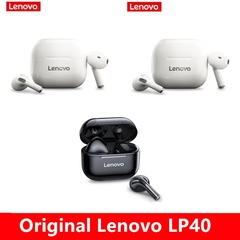 Original lenovo lp40 tws fones de ouvido sem fio bluetooth controle toque esporte fone estéreo para o telefone android - comprar online