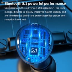 Novo modelo privado tws bluetooth fone de ouvido sem fio binaural esportes mini oem impermeável in-ear 5.1 - comprar online