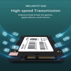 Imagem do Weijinto ssd 120gb 240gb 128gb 256gb 512gb 480gb 960gb 360gb 2.5 polegadas 500gb 720gb 960gb 1tb interno estado sólido desktop portátil