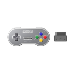 8bitdo sn30 2.4g gamepad sem fio para snes/sfc originais (sn/sf/edição transparente)-super nes na internet