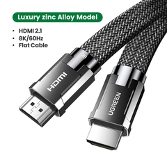 Ugreen hdmi 2.1 cabo para caixa de tv usb c hub ps5 hdmi cabo 8k/60hz ultra de alta velocidade hdmi divisor cabo earc hdr10 + hdmi2.1 cabo