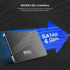 Netac 1tb SSD de 240 gb SATA SSD 120gb ssd de 480gb 128gb 256gb 512gb 2tb hdd 360gb Disco Rígido Interno Solid State Disk para Computador Portátil pc - loja online