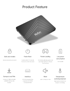 Netac 1tb SSD de 240 gb SATA SSD 120gb ssd de 480gb 128gb 256gb 512gb 2tb hdd 360gb Disco Rígido Interno Solid State Disk para Computador Portátil pc na internet