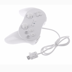 Controle classic pro para nintendo wii, joystick clássico com fio de segunda geração - TUDO PRA MULTIMIDIA