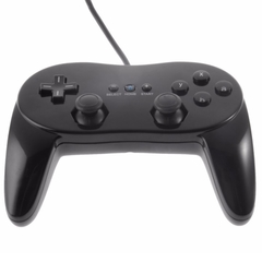 Controle classic pro para nintendo wii, joystick clássico com fio de segunda geração - comprar online