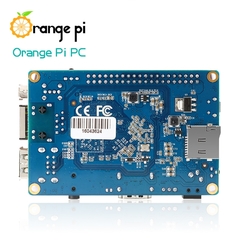 Cor laranja pi pc 1gb h3 quad-core, suporte android, diodo emissor de imagem bocal para computador - comprar online