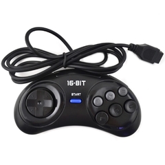 Controle de jogo sega mega sega 16bit, 2 peças/1 peça sega genesis, 9 furos, alta qualidade, bom preço, acessórios de jogo na internet