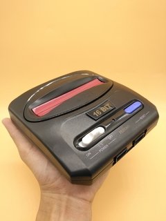 Console Mega Drive Genesis Paralelo Boa Qualidade Completo com 2 Controles + Cartucho Multi Jogos na internet