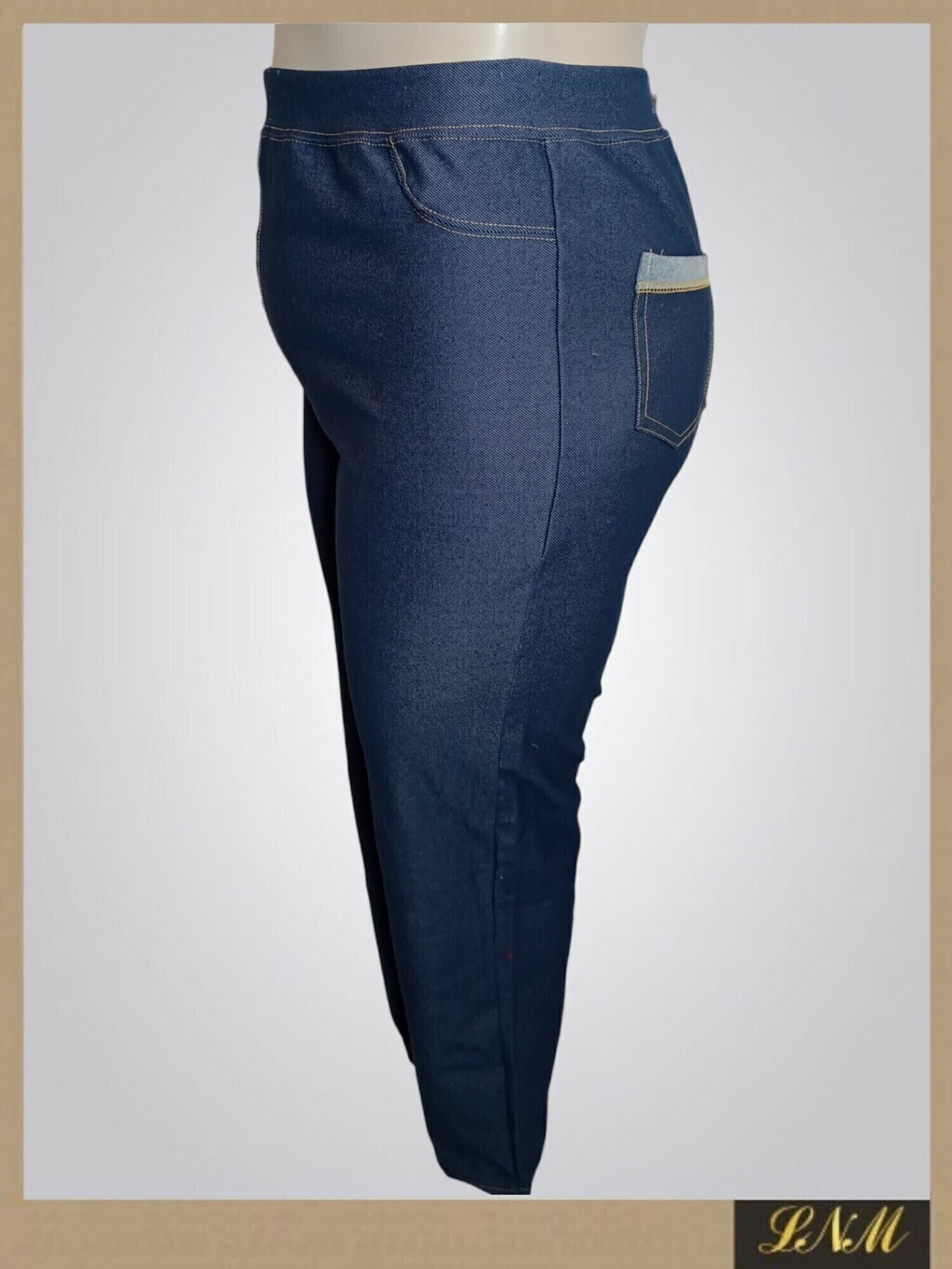 Calza tipo jeans de jean ART5830 Laura Natale Moda