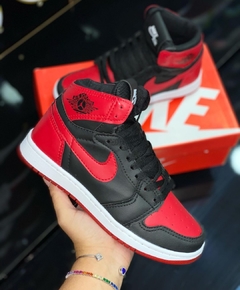 Tenis jordan cheap infantil vermelho